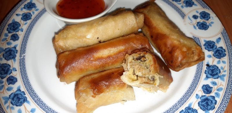 Sajgonki z kurczakiem