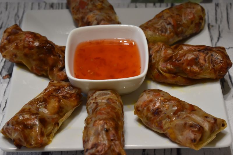 Sajgonki z kurczakiem