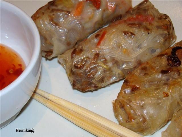 Sajgonki z mięsem  Sajgonki z mięsem