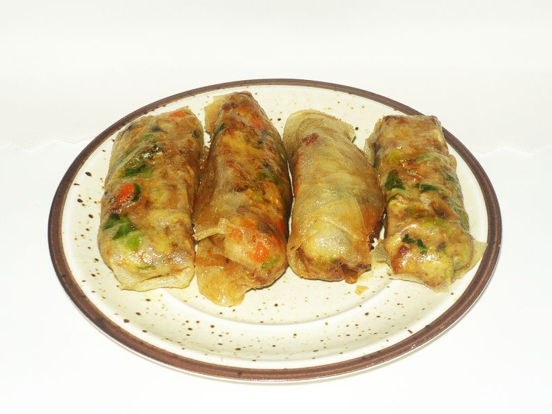 Sajgonki z mięsem mielonym