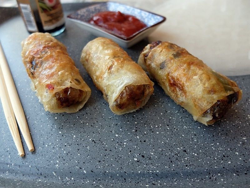 Sajgonki (z mięsem mielonym i warzywami)