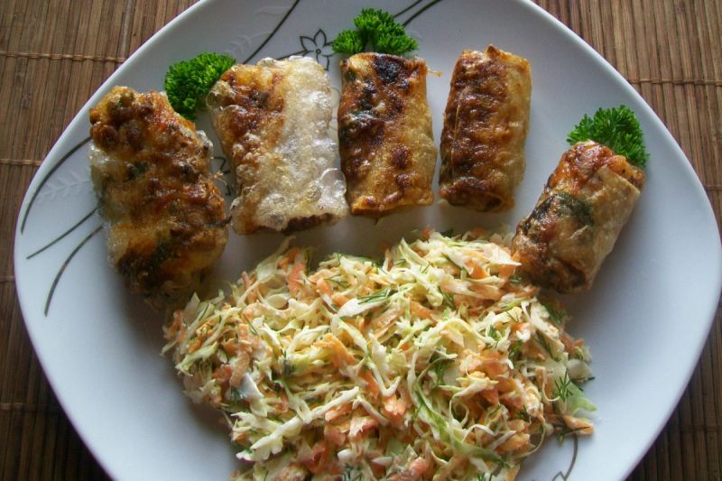 Sajgonki z mięsem  po mojemu Sajgonki z mięsem  po mojemu