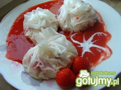 Sakiewki ryżowo-truskawkowe