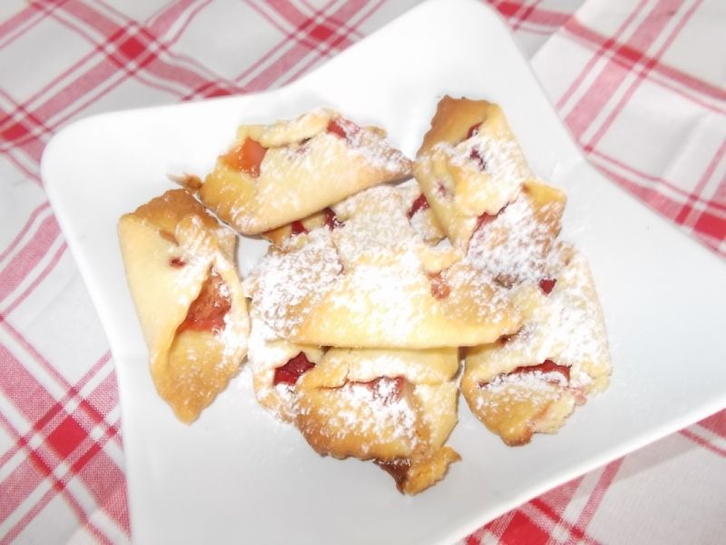 Sakiewki z truskawką