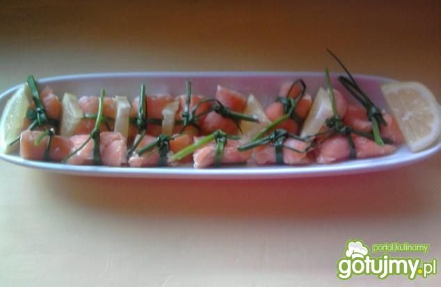 Sakiewki z wędzonego łososia KINGI Sakiewki z wędzonego łososia KINGI