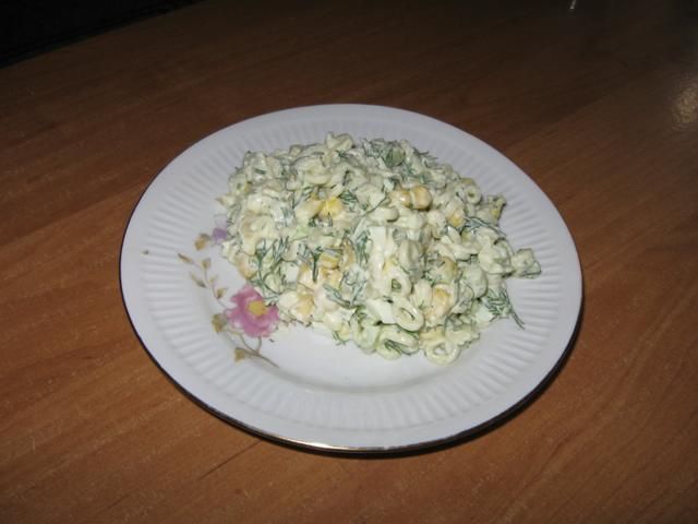 saładka z makaronu  saładka z makaronu