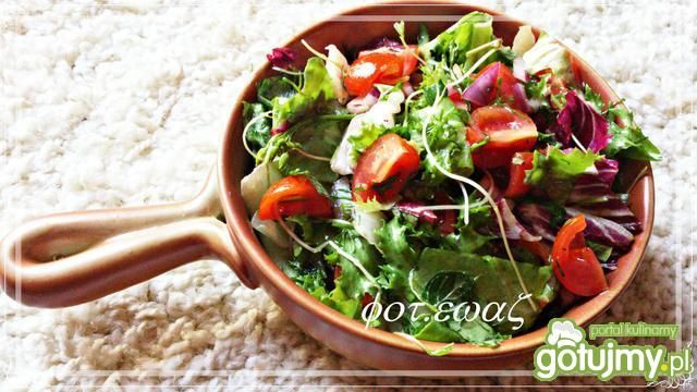 Sałata bazyliowo miętowa