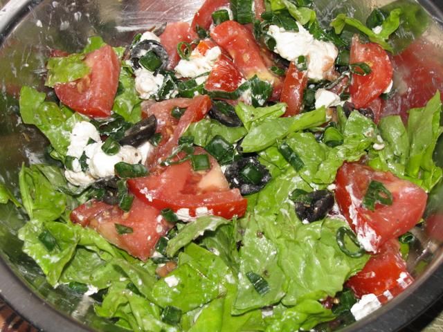 Sałata i ser feta Sałata i ser feta