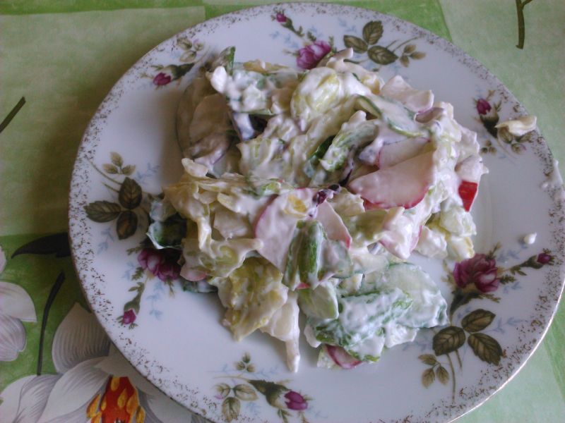 Sałata lodowa mix
