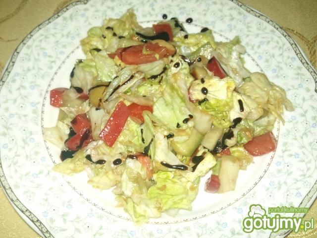 Sałata lodowa po mojemu Sałata lodowa po mojemu