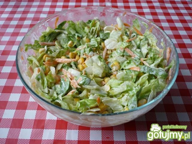 Sałata lodowa z marchewką  Sałata lodowa z marchewką