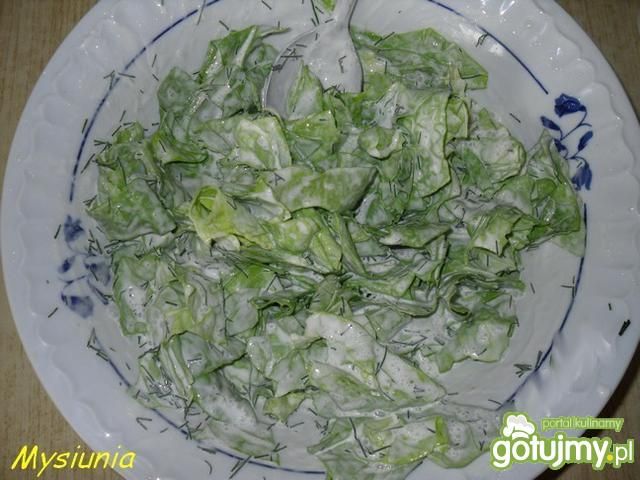 Sałata z koperkiem 