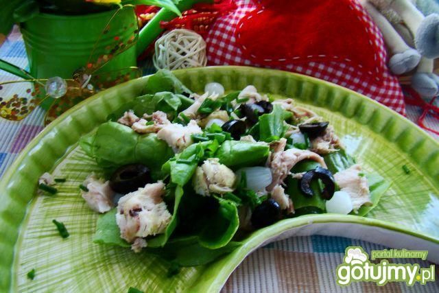 Sałata z mięskiem od kurczaka  Sałata z mięskiem od kurczaka