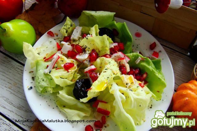 Sałata z wybuchowa 