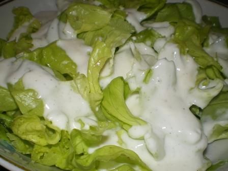 Sałata ze śmietaną