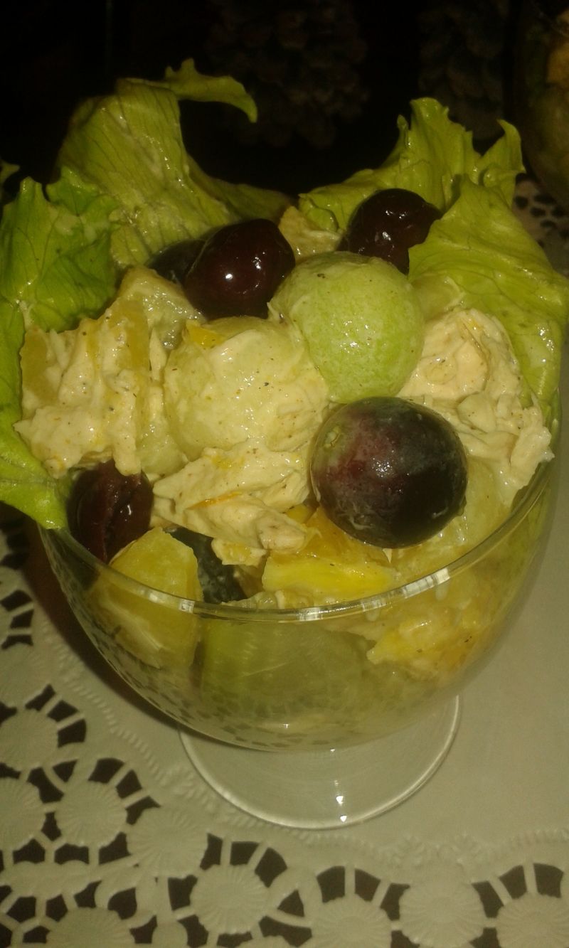 Sałatka a la koktajl