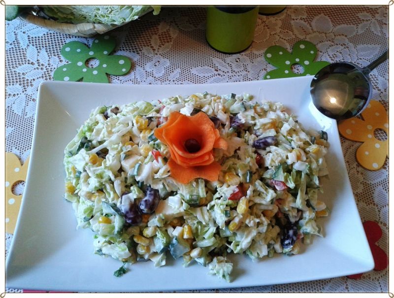 Sałatka bogactwo smaków  Sałatka bogactwo smaków