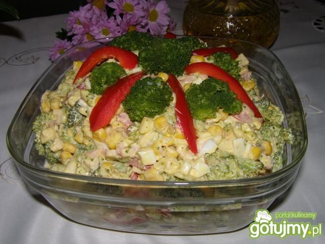 Sałatka brokułowa wg Bo Sałatka brokułowa wg Bo