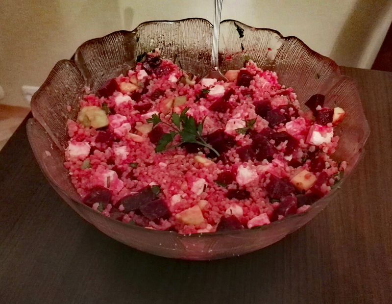 Sałatka "Buraczkowa bomba zdrowia" Sałatka "Buraczkowa bomba zdrowia"