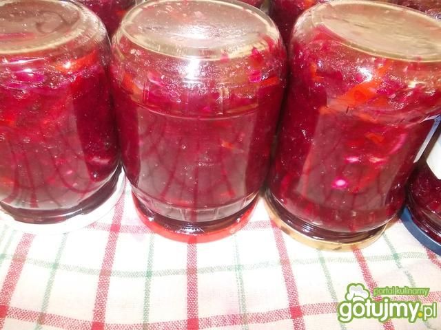 Sałatka burakowo-paprykowa 