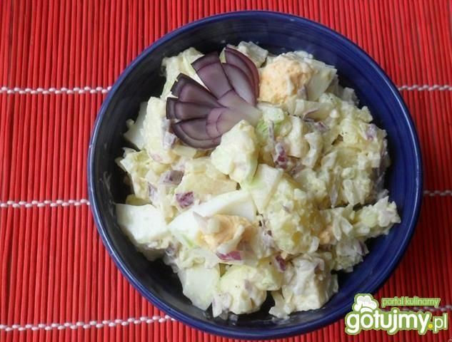 Sałatka cebulowo-ziemniaczana  Sałatka cebulowo-ziemniaczana
