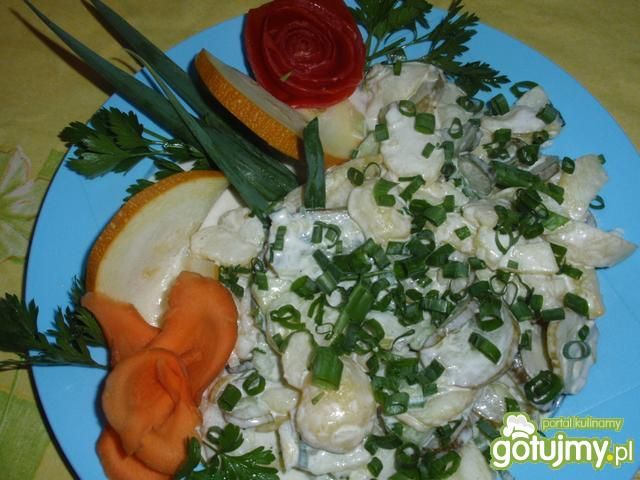 Sałatka cukinia z warzywami Sałatka cukinia z warzywami