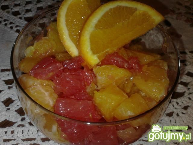 Sałatka cytrusowa 4
