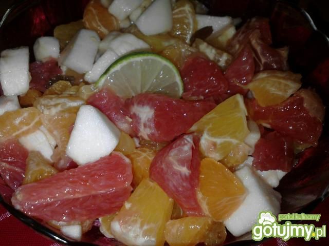 Sałatka cytrusowa Zub3r'a Sałatka cytrusowa Zub3r'a