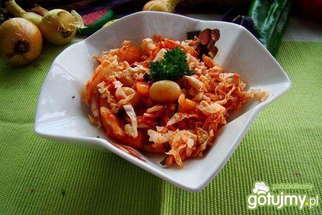 Sałatka czerwona z kapusty pekińskiej Sałatka czerwona z kapusty pekińskiej