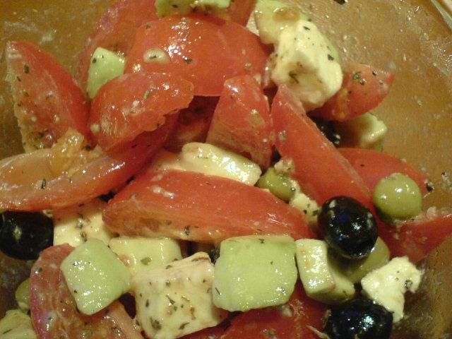 Sałatka dla znudzonych kanapkami w pracy