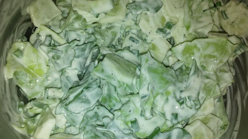 Sałatka do obiadu Sałatka do obiadu