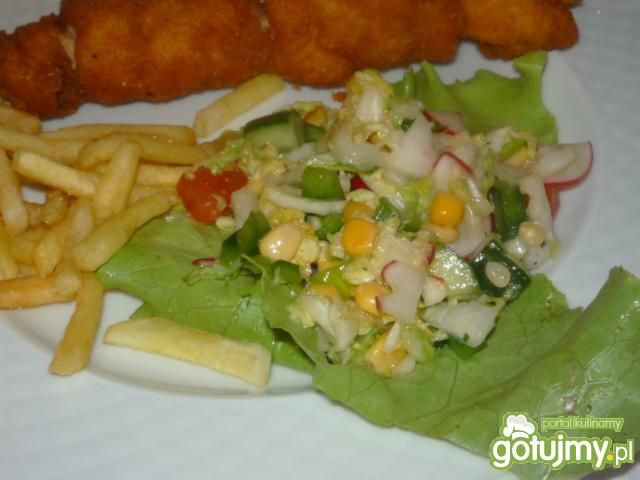 Sałatka do frytek Sałatka do frytek