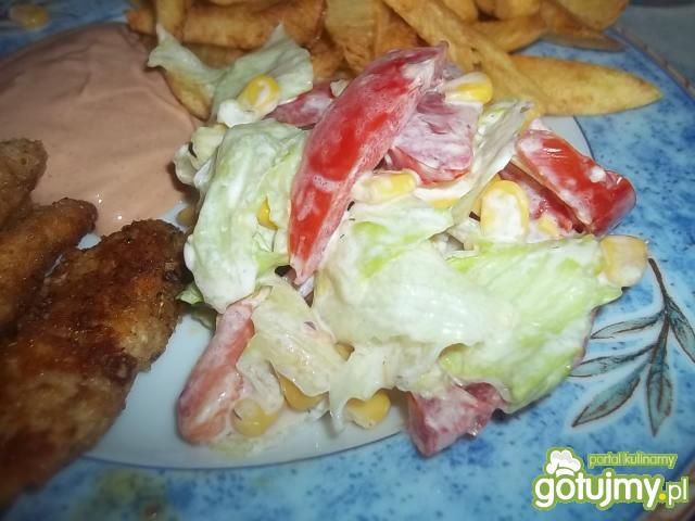 Sałatka do frytek 3 Sałatka do frytek 3
