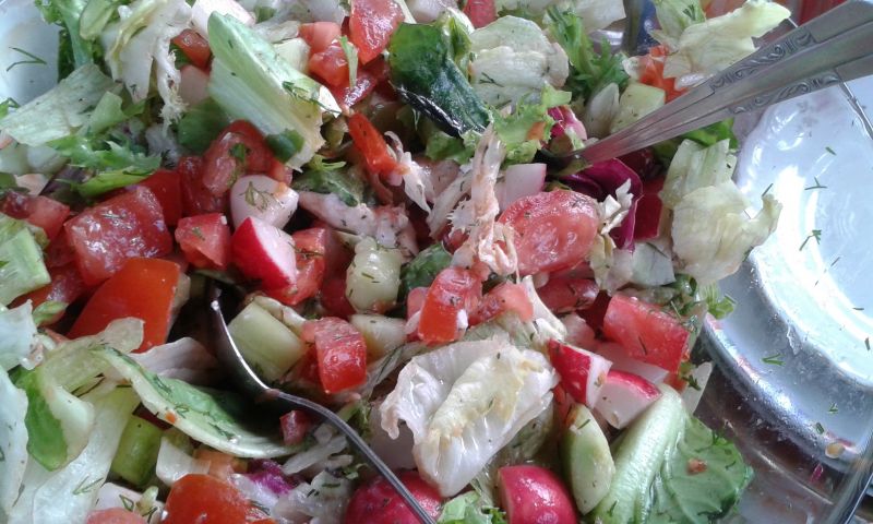 Sałatka do grilla
