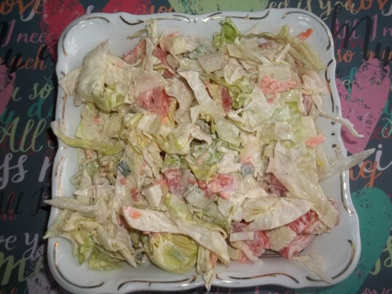 Sałatka do obiadu Sałatka do obiadu