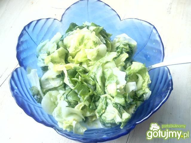 Sałatka do obiadu wg Danusi Sałatka do obiadu wg Danusi