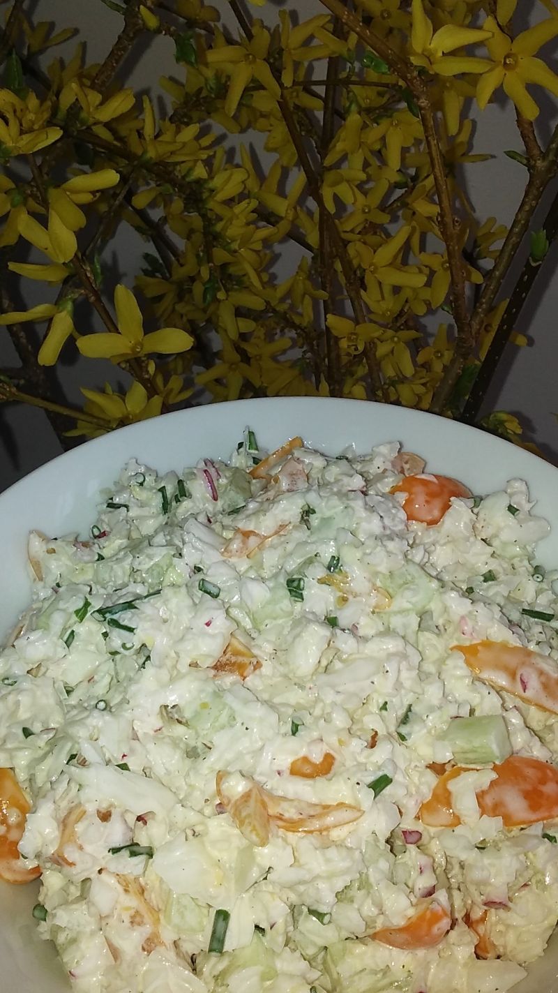 Sałatka do obidu z pomidorkami Sałatka do obidu z pomidorkami