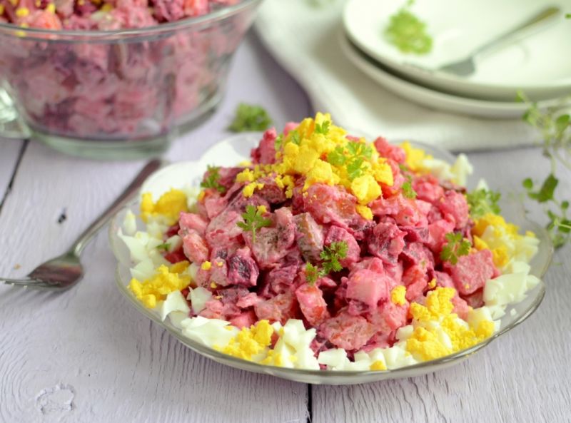 Sałatka fińska rosolli