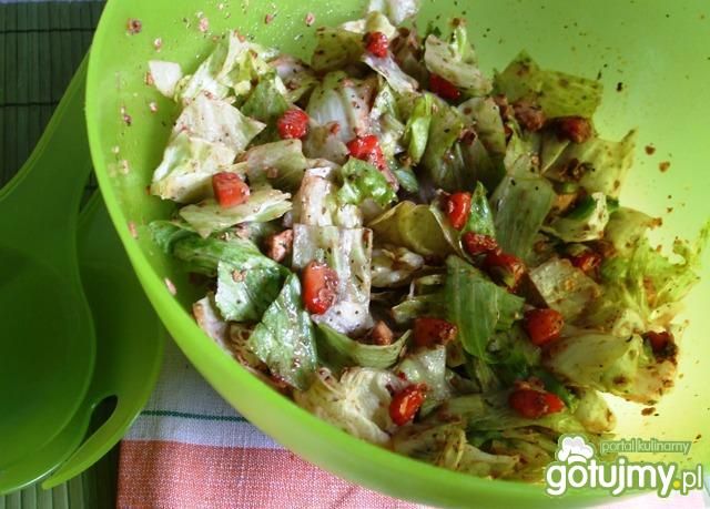 Sałatka Fitup Włoski z truskawkami Sałatka Fitup Włoski z truskawkami