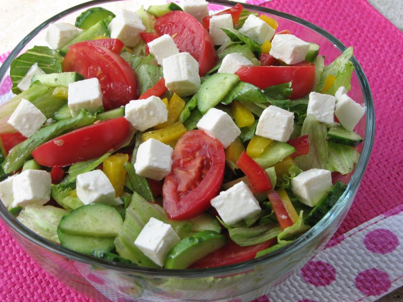 Pyszna sałatka grecka Pyszna sałatka grecka