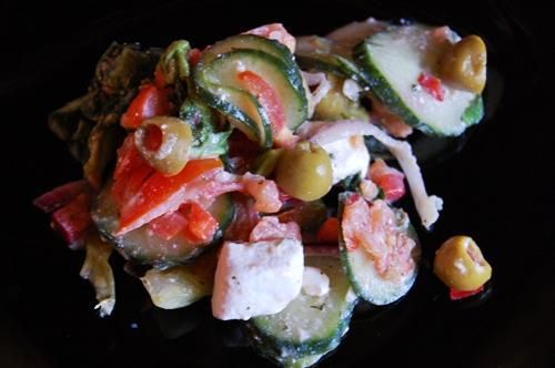 *Sałatka grecka II* *Sałatka grecka II*