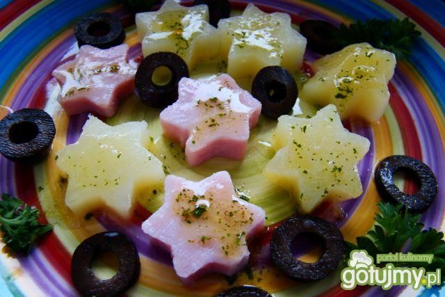 Sałatka gwiazdeczka Sałatka gwiazdeczka