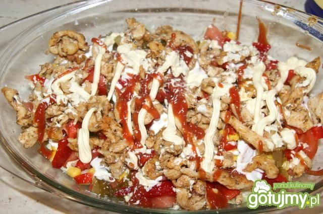 Sałatka gyros Sałatka gyros