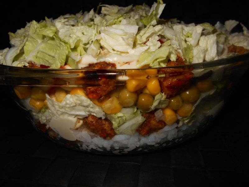 Sałatka gyros inaczej Sałatka gyros inaczej