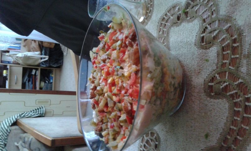 Sałatka GYROS po mojemu         