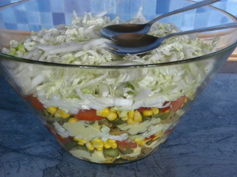 Sałatka gyros Tomka