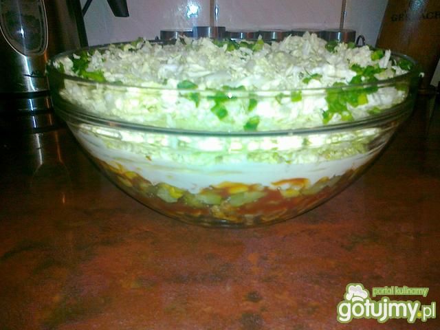 Sałatka gyros wg Konczi