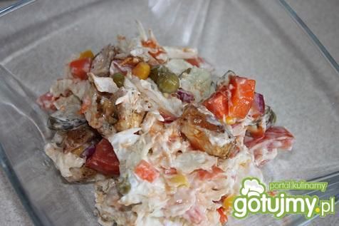 Sałatka gyros wg meli  Sałatka gyros wg meli