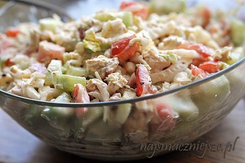 Sałatka Gyros z kurczakiem