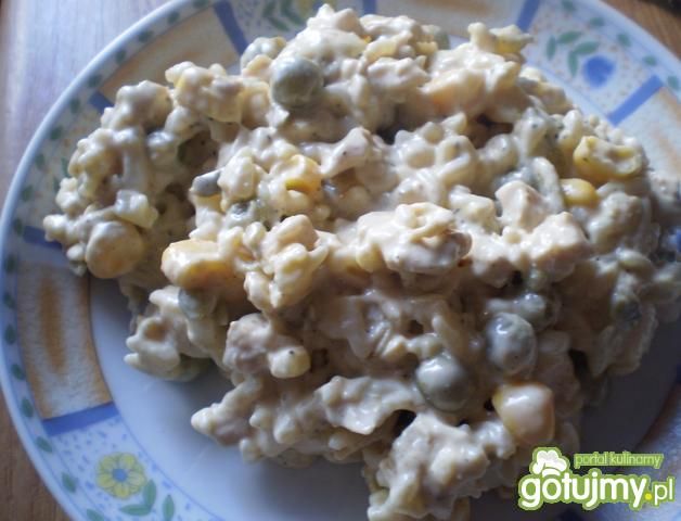 Sałatka gyros z makaronem  Sałatka gyros z makaronem